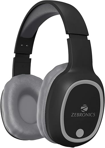 ZEBRONICS THUNDER Bluetooth 5.3 Wireless Headphones