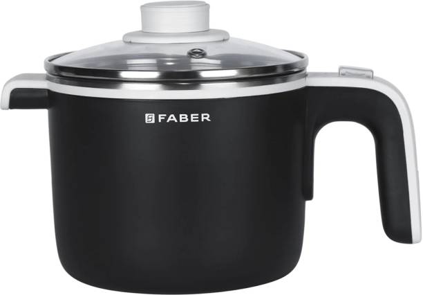 FABER FMC 1.2 BK Cool Touch Multi Cooker Electric Kettle  (1.2 L, Black)