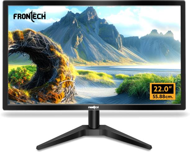 Frontech - 55.88 cm (22 inch) HD LED Backlit VA Panel Monitor (MON-0060