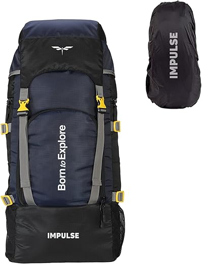 Impulse Rucksack bags 60 litres travel bag for men tourist bags for travel backpack