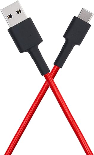 Mi Xiaomi Braided Type C 100Cm Cable Red
