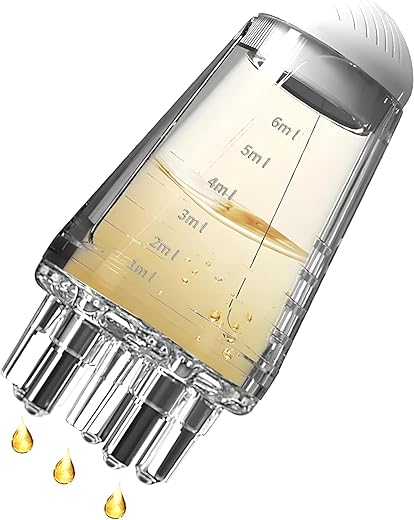 Sajani Hair Oil Applicator Comb, Smooth Root Comb Applicator Bottle For Scalp Oil