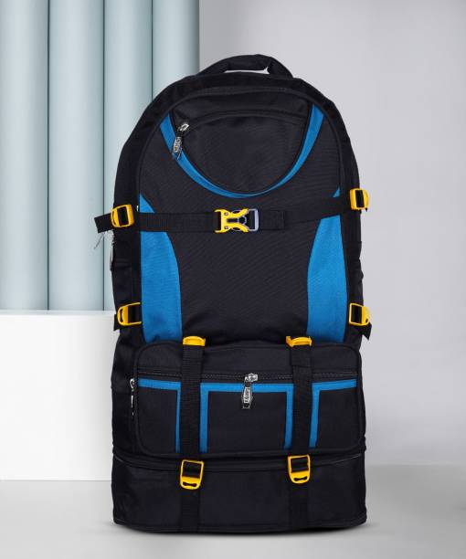 Fast look Travel Backpack for Outdoor Sport Camping Hiking Trekking Bag Rucksack 50 L Rucksack - 50 L  (Black)