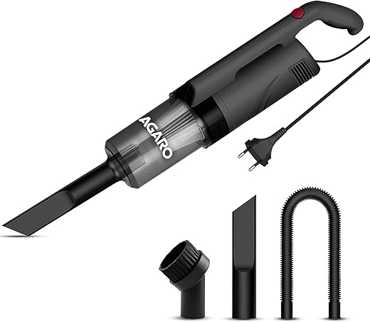 AGARO REGAL Lite Hand Held Vacuum Cleaner, 700W,For Home Use, Dry Vacuuming Hand-held Vacuum Cleaner  (Black)