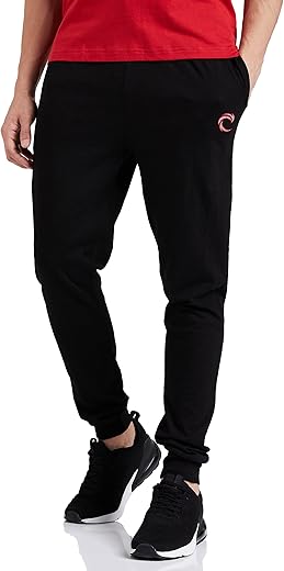 Chromozome Mens Cotton Rich Regular Fit Track Pants