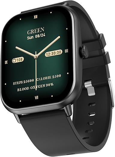 Fire-Boltt Ninja Call Pro Max 51.05mm (2.01 inch) Display Smart Watch, Bluetooth Calling, 120+ Sports Modes, Health Suite, Voice Assistance (Black)