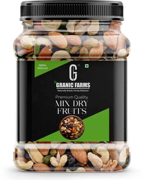 Granic Farms Premium International Healthy Nutmix|Mixed Dry Fruits  (1 kg)