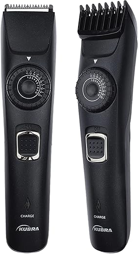 Kubra KB-1001 USB Fast charging Ultra Sleek Beard Trimmer for Men