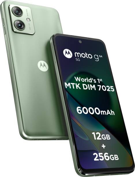 Motorola g64 5G (Mint Green, 256 GB)  (12 GB RAM)