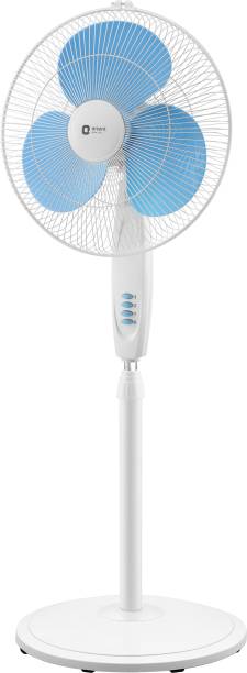 Orient Electric Stand 82 400 mm 3 Blade Pedestal Fan  (Energy Saving | Blue | Pack of 1)
