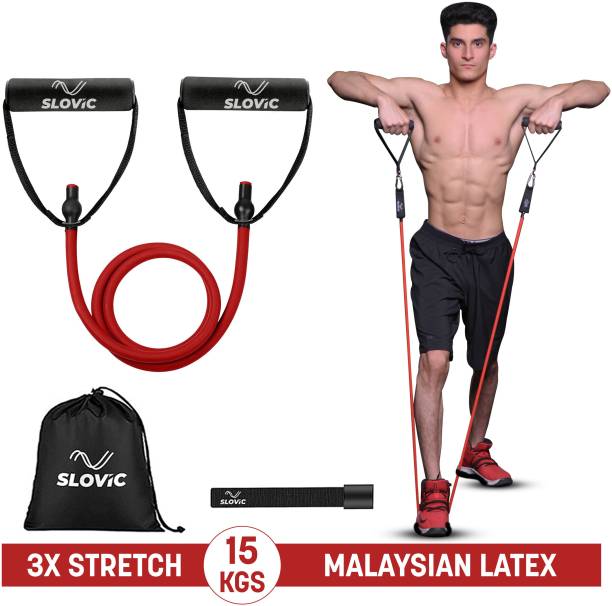 SLOVIC Men and Women - (15 KGS) Resistance Tube  (Red)