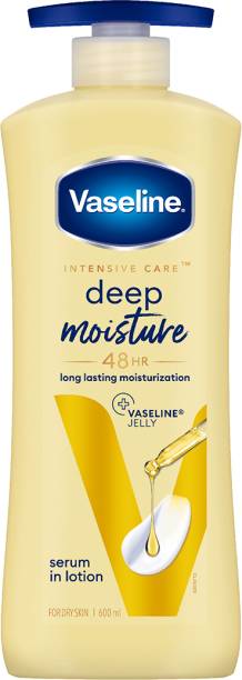 Vaseline intensive Care Deep Nourishing Body Lotion Moisture For Dry Skins  (600 ml)