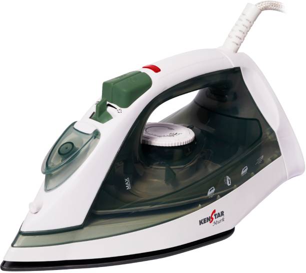 Kenstar MURK 1600 W Steam Iron  (Light Green &amp; White)