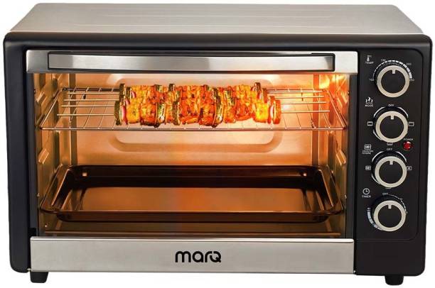 MarQ by Flipkart 48-Litre with Motorized Rotisserie Oven Toaster Grill (OTG)  (48AOTMQB, Black)