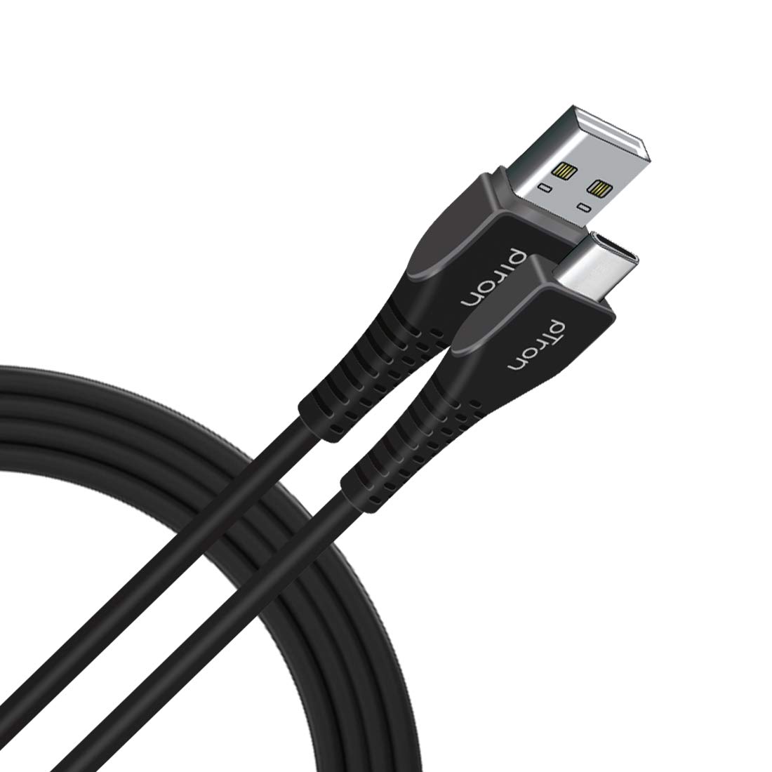pTron USB-A to Type-C 2.4A Fast Charging Cable compatible with Android Phones/Tablets, 480mbps Data Transfer Speed