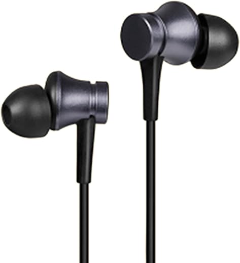 Xiaomi Wired in-Ear Earphones with Mic, Ultra Deep Bass &amp; Metal Sound Chamber (Black)