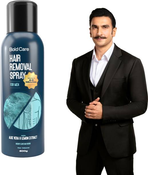 Bold Care Hair Removal spray - Fast &amp; Painless Body Hair Removal Spray for Smooth Back Spray  (200 g)