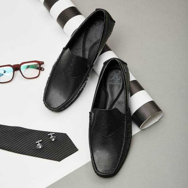 Duke Loafers For Men  (Black , 7)