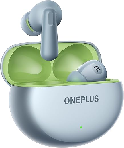 OnePlus Nord Buds 3 Truly Wireless Bluetooth Earbuds with up to 32dB Active Noise Cancellation, 10mins for 11Hours Fast Charging with Up to 43h Music Playback -Chromatic Blue