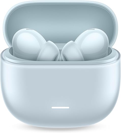 Redmi Buds 5C Bluetooth TWS in Ear Earbuds, Up to 40Db Hybrid Noise Cancellation, Quad Mic, Custom Eq, 10Mins Charge for 2Hours Life, Up to 36Hrs Playback, Gaming TWS| Symphony Blue