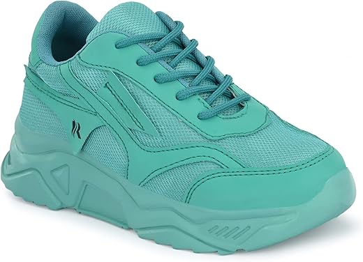 ROWLANS Women's Mesh Lace-up Lightweight Sports/Gym/Running Shoes