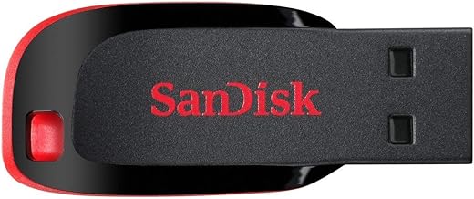 SanDisk SDCZ50-128G-I35 USB2.0 128 GB Pen Drive (Red and Black)