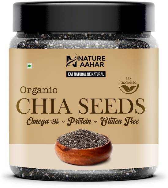 Nature Aahar Premium Natural Chia Seeds | High In Protein &amp; Fiber Chia Seeds  (250 g)