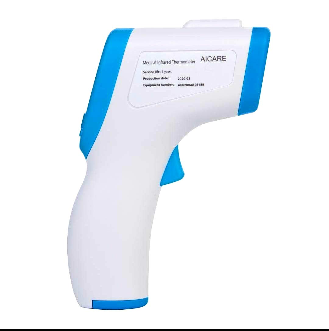 AICARE Non-Contact Digital Temperature Gun, Resolution Infrared Thermometer, 0.1 Deg. C