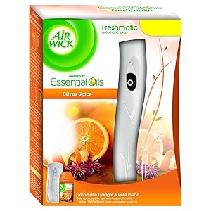 Airwick Fresh Matic Complete Kit Citrus Spice - 250 ml Rs.299 - Amazon