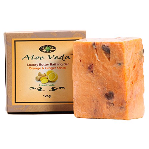 Aloe Veda Luxury Butter Bar - Orange and Ginger, 125g Rs.73