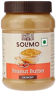 Amazon Brand - Solimo Peanut Butter, 1 kg