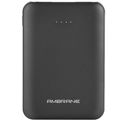 (Prime Member) Ambrane India PP-501 5000 mAh Lithium Polymer Power Bank (Black)