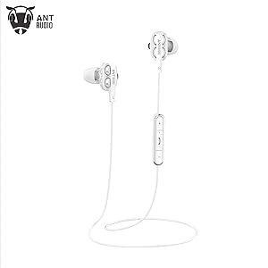 Ant Audio Doble H2 Dual Driver Wireless in-Ear Headset (White)