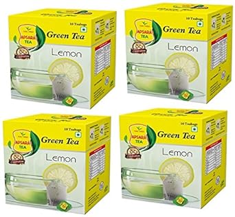 Apsara Lemon Green Tea, 40 Tea Bags Rs.115 - Amazon