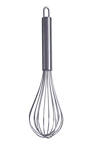 Aric Steel Hand Blender Mixer Froth Whisker Latte Maker for Milk Coffee Egg Beater Juice (9 Inches)