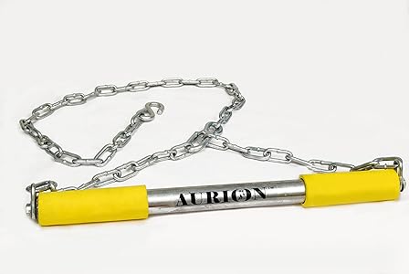 Aurion HC777 Steel Pull up Gym Bar, 5 ft Rs.349 - Amazon
