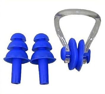 Aurion NOSEEARPLUG-2 Swimming Nose Clip and Ear Plug Rs.79 - Amazon