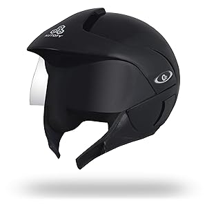 Autofy O2 Full Close Helmet (Black, M) at Rs.689 - Amazon