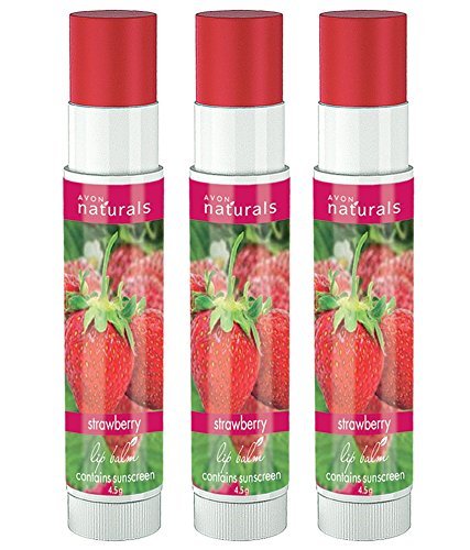 Avon New York Naturals Lip Balm - Strawberry (Pack of 3) Rs.245 - Amazon