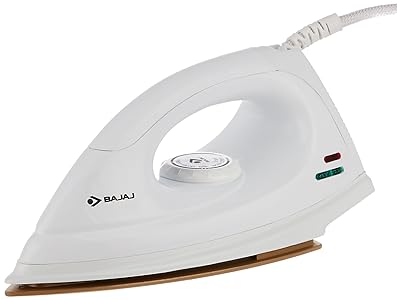 Bajaj DX 7 Light Weight Dry Iron  (White) at Rs.599 - Amazon