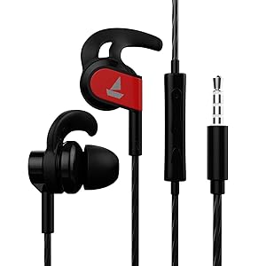 boAt Bassheads 242 Wired Sports Earphones with HD Sound