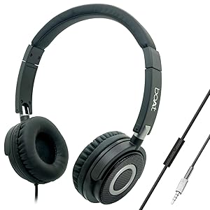 boAt Bass Heads 900 Wired Headphones with Mic
