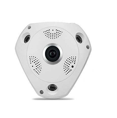 Bolt 960p Fisheye 360 Degree Panoramic Wireless HD IP WiFi Indoor Security CCTV Camera