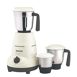 Borosil Home Star HAMG500W22 500-Watt Juicer Mixer Grinder