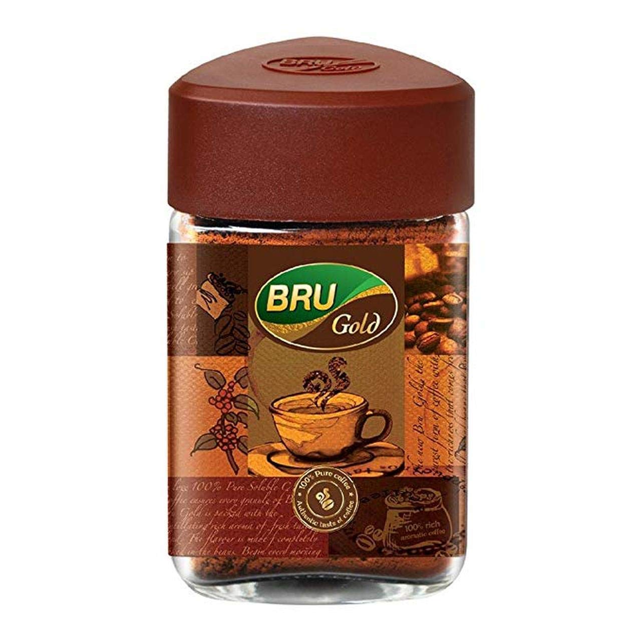Bru Gold Instant Coffee, 100g Rs.196 - Amazon