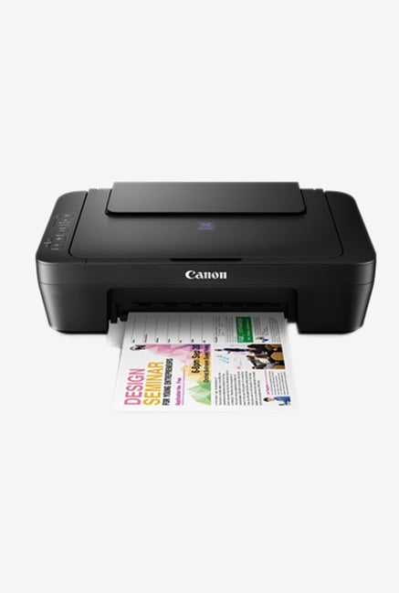 Canon Pixma E410 All-in-One Printer (Black) Rs.4308 - TataCliq