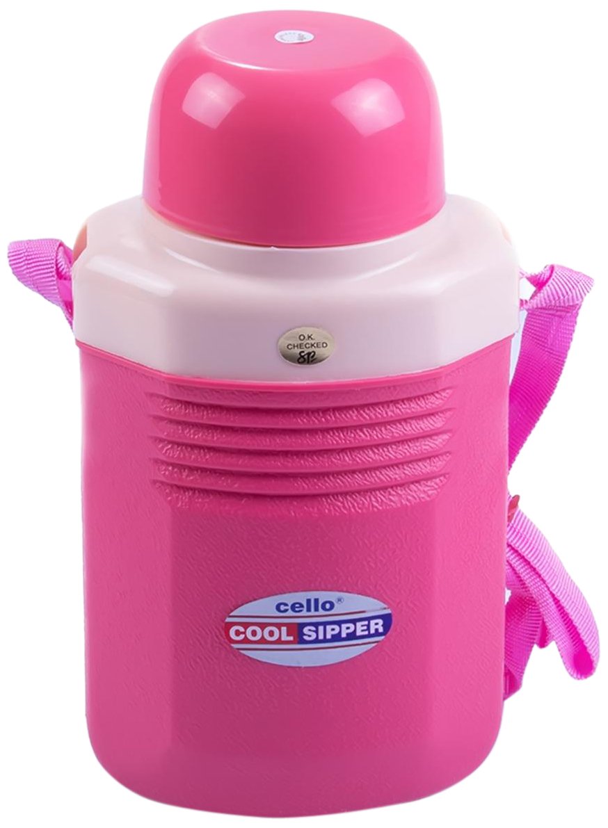 Cello Cool Sipper Water Bottle, 2 Litres, Pink