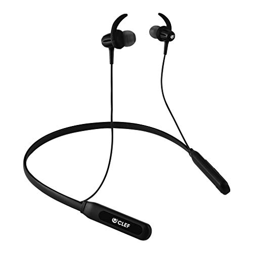 CLEF NB900BT in Ear Wireless Neckband with MIC - Black