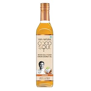Coco Soul Cinnamon Infused Oil Bottle, 250 ml Rs.174