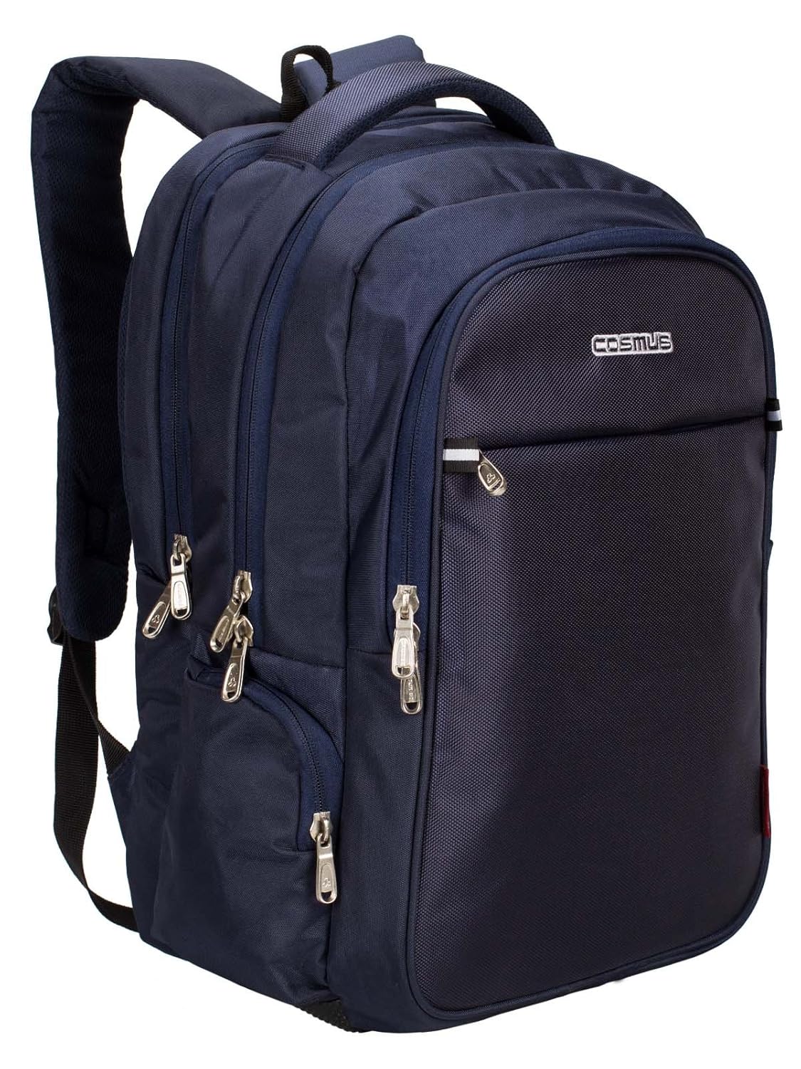 Cosmus Atomic Dx 3 Compartment Large Laptop Bag - Navy Blue Polyester Waterproof Laptop Backpack